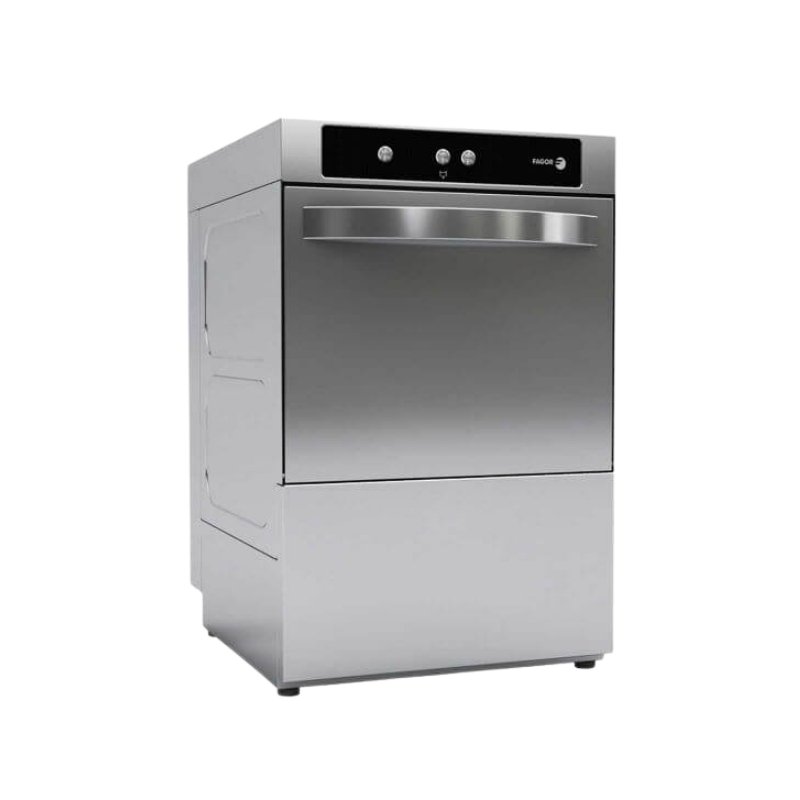 Fagor WGC-400 Bardak Yıkama Makinesi, 40x40 Cm Sepet Ölçüsü, Boşaltım Pompalı